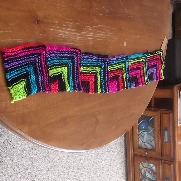 Kids block scarf - Picture 4 of 6